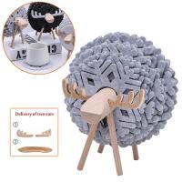 Almohada de alce, tapetes navideños creativos para el hogar y la oficina - details 15