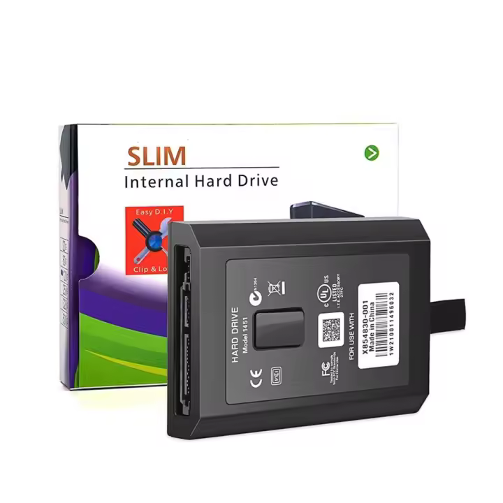 320GB 250GB 500GB Disco Duro para 360 Slim Disco Duro Consola de Juegos Disco Duro Interno Disco Duro Thin Machine Hard Drive - 1