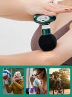 Mini masajeador portátil de mano con carga USB, masajeador de tejido profundo, relajación muscular para alivio del dolor, cuerpo, cuello, vibrador, Fitness - details 6