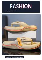 Zapatillas de Verano para Hombre Pisada Suave de EVA Antideslizante para Exteriores y Casa - details 1