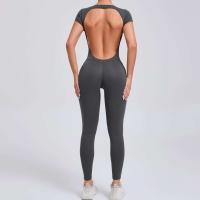 Monos Deportivos Fiess Conjunto de Gimnasio para Mujeres Ropa de Yoga de Manga Corta - details 23