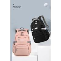 Mochila escolar para chicas adolescentes, morral sencillo de color sólido para mujer, morral escolar juvenil - details 1