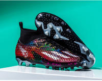 Botas de Fútbol Hombre 2025 Caña Alta con Tacos Largos o Cortos TF |   Antideslizantes, Ligeras y Profesionales – Tallas 34-45 - details 29