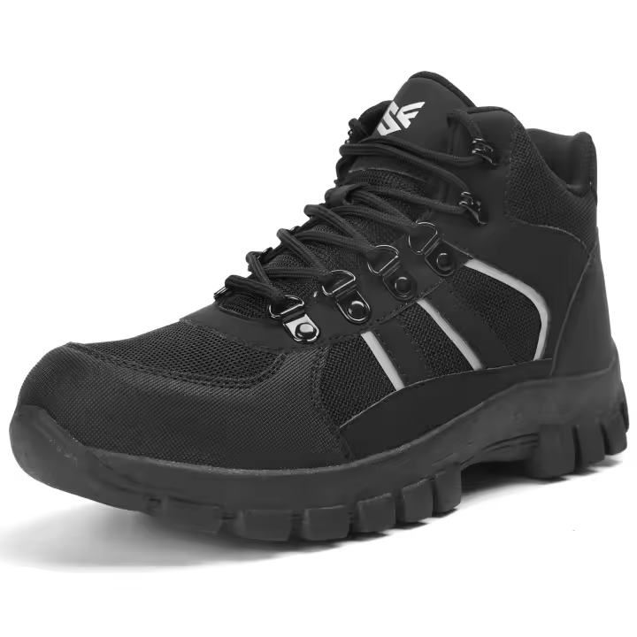 Botas de Trabajo de Acero Comodas y Seguras para Hombres y Mujeres Zapatos de Trabajo a Prueba de Agujas para Construcción Destructible y Uso Diario - 1