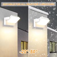 Apliques LED 60W Pared Exterior Interior 360 °   Rotación Negra Lámpara de Pared para Entrada Terraza Pasillo Focos LED Exterior 5000 Lumen Blanco Cálido 3000K Impermeable - details 34