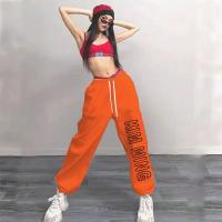 Nuevos pantalones de chándal americanos a la moda, pantalones largos con estampado de letras a la moda para mujer, pantalones Vintage de calle para primavera y verano 2024 para mujer - details 1