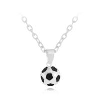 Nuevo Hip Hop hombres Hippie hombre deportes moda collar fútbol colgante collar cadena de aleación balón de fútbol collar joyería regalo - details 1