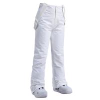 Pantalones de esquí gruesos y cálidos para hombres y mujeres, pantalones de tirantes impermeables a prueba de viento, pantalones de Snowboard para nieve, talla grande, invierno, alta calidad - details 7