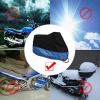 Cubierta de motocicleta universal para exterior protector UV impermeable para todas las estaciones cubierta de polvo lluvia para moto con tamaños M L XL 2XL 3XL 4XL - details 3