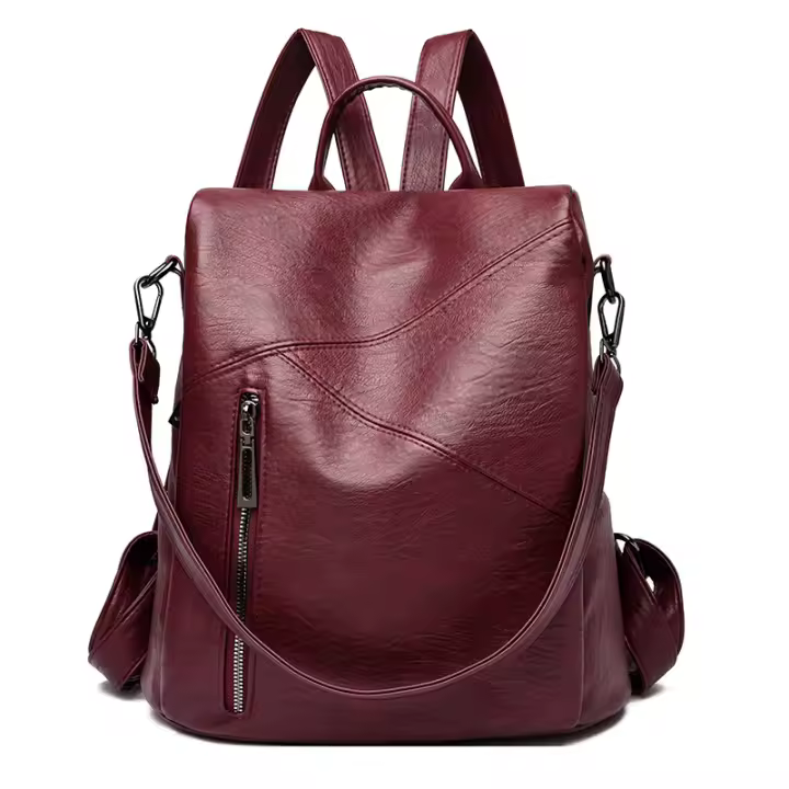 Mochipa de Cuero de Oveja Premium 2024 Multifunctional para Viajes y Seguridad - 1