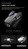 2025 nuevo E88Pro RC Drone 4K profesional con cámara HD gran angular 1080P helicóptero plegable WIFI FPV altura mantener juguete de regalo - details 1