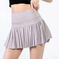 Pantalones cortos deportivos de verano a la moda, falda de tenis transpirable plisada antideslumbrante para correr al aire libre - details 4