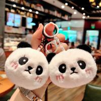 Lindo llavero de dibujos animados de Panda muñeco de peluche colgante de niña regalo - details 6