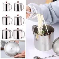 Taza de té portátil de acero inoxidable, vaso de Metal para beber, café de Camping, viaje al aire libre, taza de Camping con cubierta - details 4