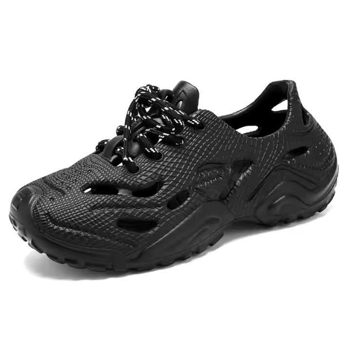 Zapatos de hombre, sandalias de EVA transpirables de verano, zapatos de vadear al aire libre para hombre, ligeros, nuevos zapatos de agujero. - 1