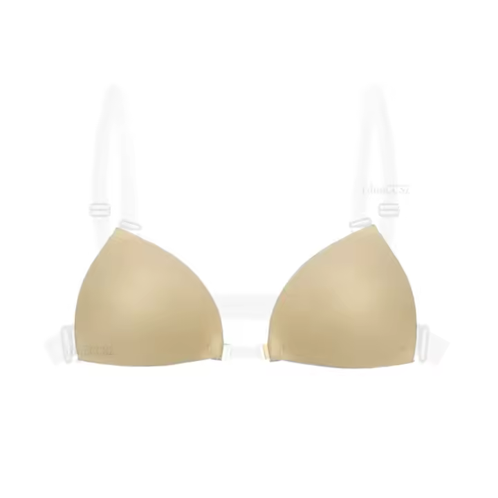 Sujetador adhesivo para mujer, vestido de novia con espalda descubierta, silicona de inmersión, cuello en U profundo, sujetadores adhesivos, levanta el pecho, ropa interior Invisible, cubierta para pezones - 1