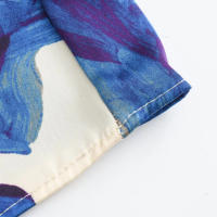 TRAFZA-mono Floral de pierna ancha para mujer, traje sin mangas con cuello redondo y cremallera decorativa, estilo bohemio, a la moda, Verano - details 12