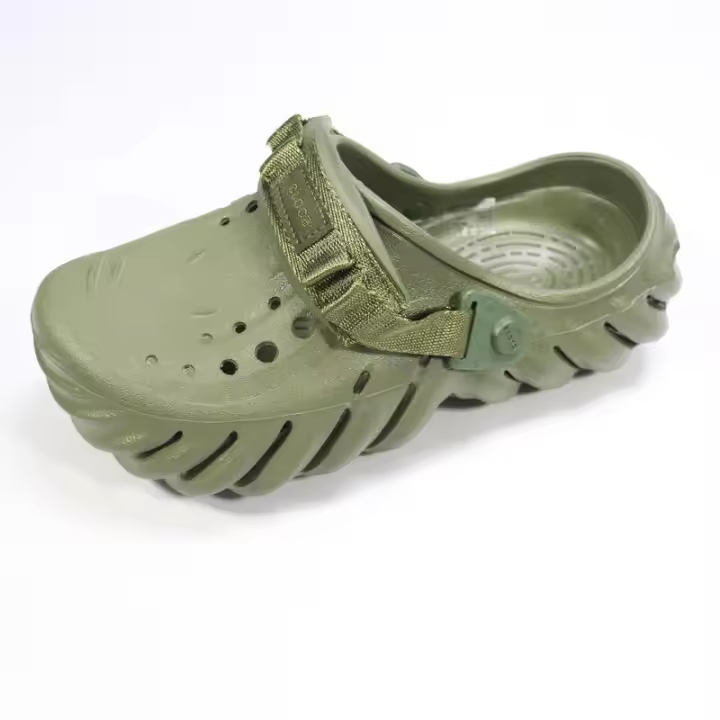 Zapatos de verano para hombre, nuevo estilo, para viajes al aire libre, zuecos transpirables, sandalias antideslizantes, pantuflas de playa - 1