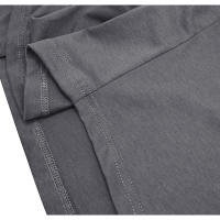 Hombres Deportes Fitness Casual al aire libre de manga corta camiseta con capucha Top Henley Shirt. - details 14