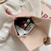 Hombro de diamante rojo para mujer, bandolera de cuero de PU con cadena de lujo, bolso de mano y billetera - details 9