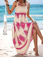 Vestido Largo de Verano de Rayas Moda de Playa para Mujeres Nuevo en 2025 - details 12