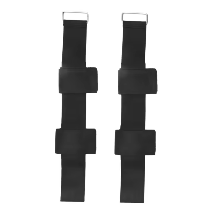 Correas de tobillo para pesas de pie, accesorio de mancuerna de entrenamiento de Tibialis ajustable estable para entrenamiento de fuerza de piernas - 1