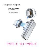 Adaptador magnético USB C de 24 Pines, conector tipo C 40Gbp/S PD 100W, convertidor de carga rápida para 3 - details 5