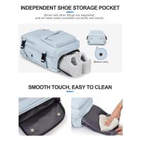Mochila para maleta de cabina Ryanair para mujer, equipo de mano impermeable con USB - details 14