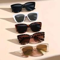 Gafas de sol cóncavas premium con forma de ojo de gato, gafas de sol de moda, montura grande cuadrada. - details 3