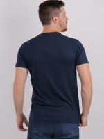 Camiseta de Algodón Puro con Estampado a Rayas Cuello Redondo y Manga Corta - details 8