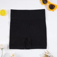 Pantalones cortos de yoga acanalados sin costuras para mujer, medias de motociclista de cintura alta, mallas deportivas ajustadas de entrenamiento elástico, ropa deportiva - details 4