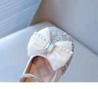 Zapatos de vestir para niñas, zapatos planos Mary Jane con lazo de diamantes de imitación, zapatos planos de princesa elegantes y dulces para la escuela, primavera y otoño, 2025 - details 14