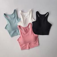 Parte de atrás bonita, Sujetador deportivo profesional a prueba de golpes, Fitness, chaleco para correr para mujer de alto impacto, camiseta sin mangas para Yoga, ropa interior de entrenamiento - details 6