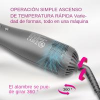 Cepillo Alisador de Pelo,Se puede usar húmedo o seco, no daña el cabello - details 12