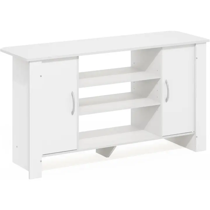 Mueble para TV y Centro de Entretenimiento, Blanco - 1
