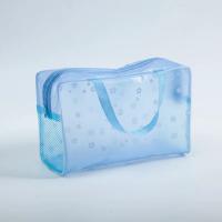 Bolsa de Cosméticos Transparente de PVC Estuche de Belleza Impermeable con Cremallera - details 1
