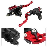 Embrague de freno Universal para Moto, Palancas de depósito de freno(rojo), 7/8 ", 22mm, 1 par - details 1