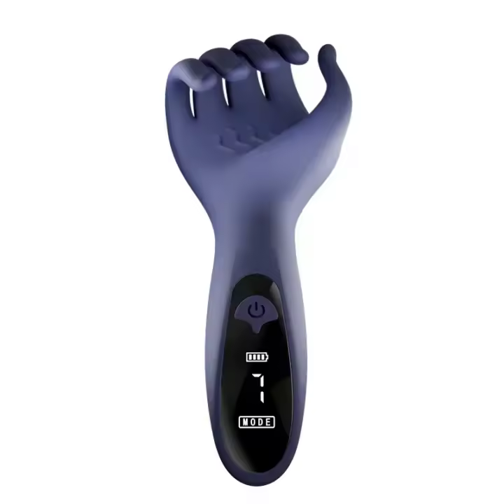 Entrenador de pene glande vibrador estimulador juguete sexual masculino glande pene ejercicio de larga duración vibrador Stroker glande entrenador estimulador - 1