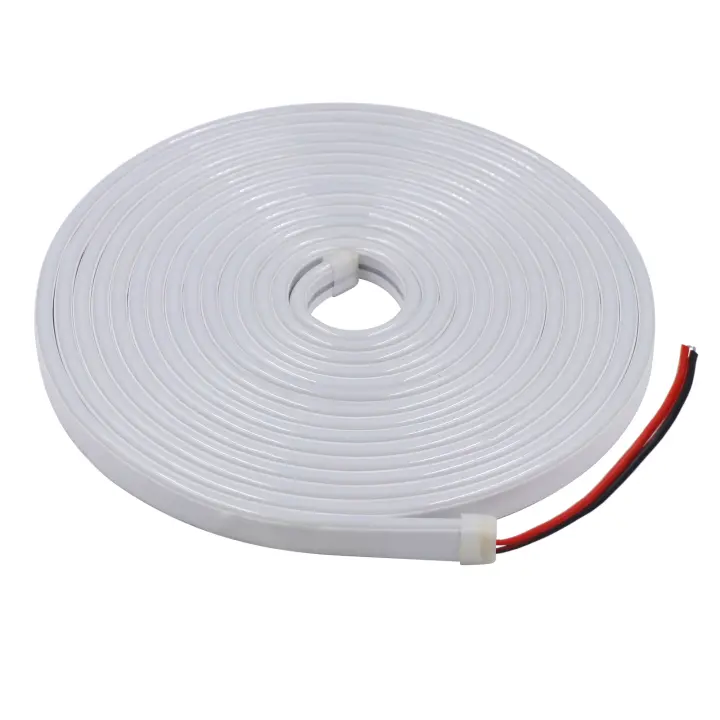 Tira de luces LED de neón de 5V de CC, señal de neón, cuerda de silicona impermeable, lámpara Flexible, 2 pines con cable de decoración del hogar, 3000k, 4000k - 1