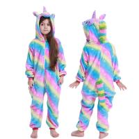 Kigurumi-Pijama de franela para niños y niñas, ropa de dormir de unicornio, traje de animales, Onesies de gato, Invierno - details 10