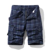 Pantalones Cortos de Verano para Hombres Ropa Deportiva Casual Pantalones de Malla Adelgazantes con Múltiples Bolsillos - details 3