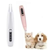 Afeitadora de pies para mascotas de bajo ruido, recargable por USB, impermeable, recortadora de pelo de patas, reparación de pies de perro con recortadora de orejas LED para perros - details 5