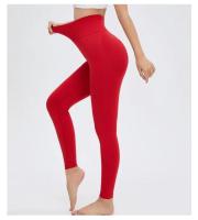 Leggings de Yoga de Cintura Alta Pantalones Deportivos de Nylon Transpirables Secado Rápido - details 6