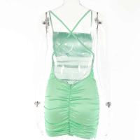 Elegante Vestido de Fiesta de Verano sin Espalda Ajuste Ajustado, Estilo Retro Real, Moda de Talla Grande 2022 - details 24