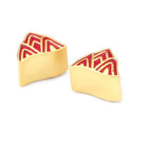 Pulseras de Brass Dorado Mate 4PCS Grande Agujero Abalorios para Hacer Joyas DIY - details 57