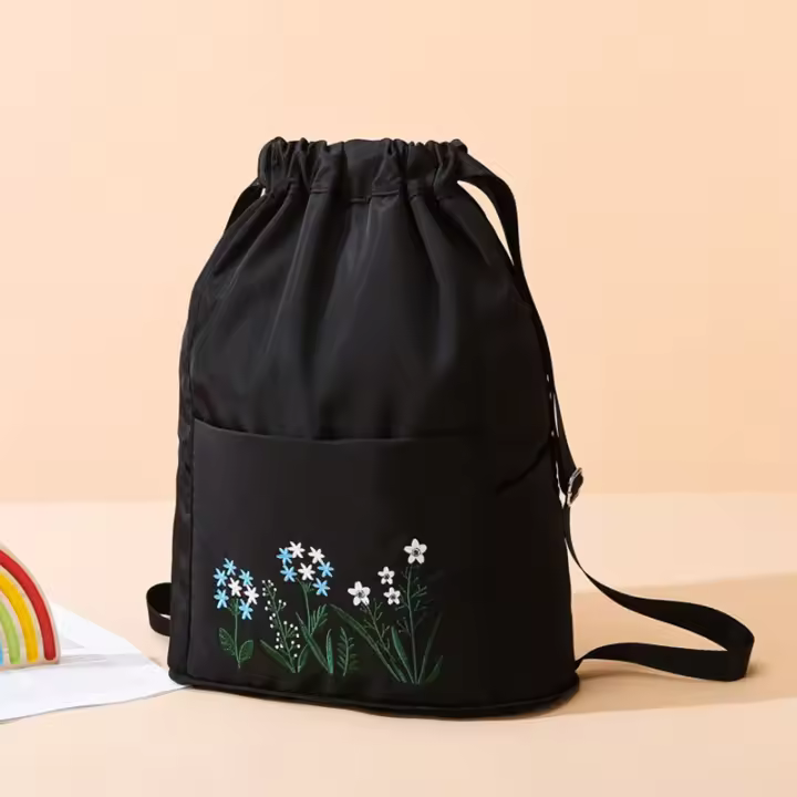 Bolsa de viaje multifuncional para mujer, mochila Plegable ligera, bolsa deportiva grande, bolsa de día para senderismo - 1