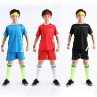 Camisetas de fútbol para niños y adultos, conjuntos de fútbol para estudiantes, uniformes deportivos cortos para niños, calcetines de Fitness, trajes de chándal 02 - details 10