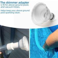 Adaptador de vacío RP/RX Accesorio para skimmer para conexión de manguera de 1,5 pulgadas y 1,25 pulgadas para piscinas sobre el suelo - details 3