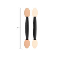 Brochas de maquillaje con punta de esponja, aplicador de sombra de ojos, palos de maquillaje - details 3