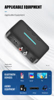 Adaptador receptor de Audio USB Bluetooth 5,3, música estéreo inalámbrica de 3,5mm, AUX R/L RCA, compatible con reproducción de u-disk para amplificador de altavoz - details 9